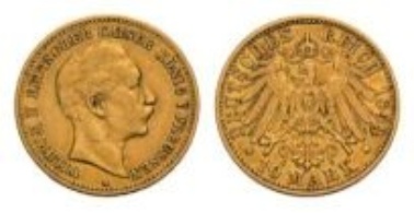 Prussia, Wilhelm II, 10 Mark 1893 A.