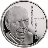 Hungary / 5,000 HUF /.925 Silver / 38.61 mm / 31.46 g / Design: Vilmos Király / Mintage: 2,000 (BU), 4,000 (Proof).