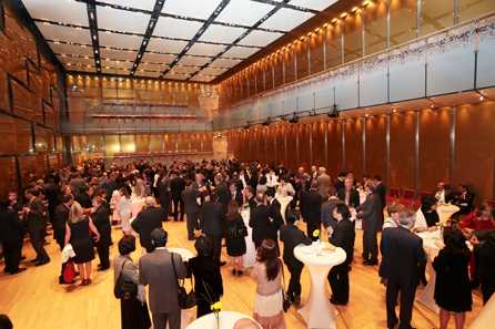 Reception in the Glass Chamber.