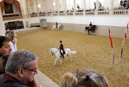 At the Riding School.