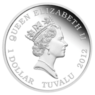 Tuvalu / 1 TVD / 1oz 999 silver / 31.135 g / 40.60 mm / Design: Tom Vaughan / Mintage: 5,000.