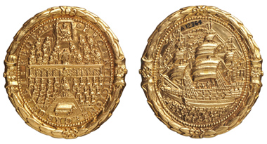 Charles I, triple unit, 1642-1649.