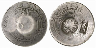 Jefímok, Schaffhausen, taler 1621. From Künker Auction 148 (2009), 1007.