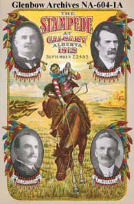 Calgary, Alberta Program for 1912 Calgary Exhibition and Stampede, front cover. Source: Glenbow Museum / Wikipedia.