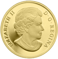 5oz Gold coin.