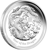Australia / 8 AUD / 5oz .999 silver / 155.673 g / 65.60 mm / Mintage: 5,000.