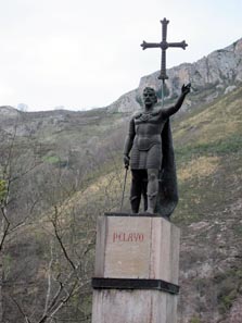 The First Soldier of the Reconquista: Pelayo. Photo: KW.
