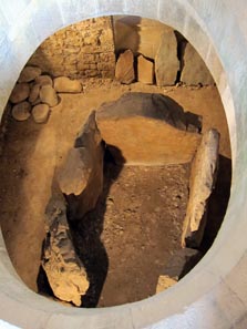 A Look Through the Church Floor. Photo: KW.