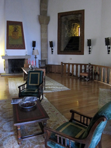 Inside the Parador Tower. Photo: KW.