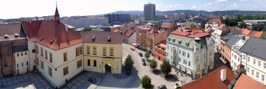 Panoramic view of Chomutov. Photo: Tomás Marounek / Wikipedia.