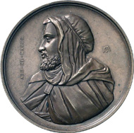 1845 medal of Abd el-Kader. From the Dogan Collection, Gorny & Mosch auction 172 (2008), 6521.