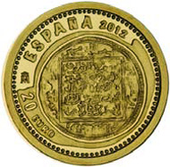Spain / 20 Euro / 999 gold / 1.24 g / 13.92 mm / Mintage: 12,000.