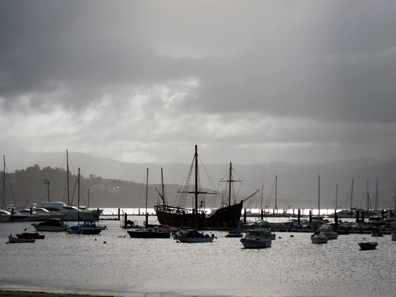 Replica of the Pinta. Photo: KW.