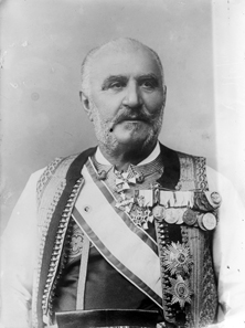 King Nicola I shortly before his removal from office. Photo: Bain News Service 1911. Today, Library of Congress ID ggbain.04998 / Wikipedia.