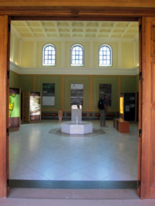 The reception room. Photo: KW.