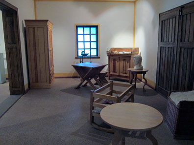 The landlord's studio. Photo: KW.