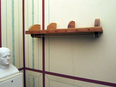 The room where the clothes were taken off. Photo: KW.