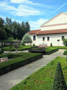 The rose garden. Photo: KW.
