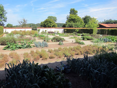 The kitchen garden. Photo: KW.