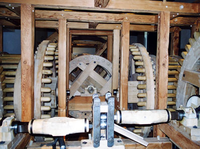 Rolling Mill Replica in the Hall Museum.