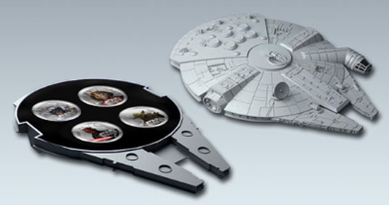 Millenium Falcon Packaging.