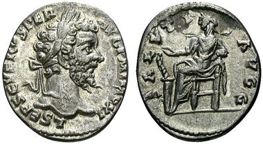 Septimius Severus, 193-211. Denarius, Eastern Mint (