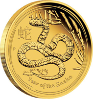 Australia / 999 gold / Denomination: 15 AUD / 1/10oz / 3.111 g / 18.60 mm / Mintage: 5,000 // 25 AUD / 1/4oz / 7.777 g / 22.60 mm / Mintage: 5,000 // 100 AUD / 1oz / 31.112 g / 39.34 mm / 3,000. All three coins are also available in a Three-coin-set limited to 3,000 pieces.