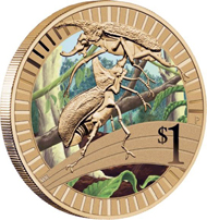 Australia / 1 AUD / Aluminium-Bronze / 13.80 g / 30.60 mm / Mintage: 7,500.