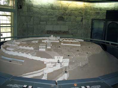 A model of Megiddo. Photo: James Emery / Wikipedia.