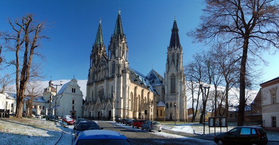 St Wenceslas Cathedral in Olomouc. Photo: xkomczax / Wikipedia.