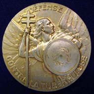 Medal of the National Anti-Tuberculosis Committee of France, c1930.
