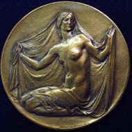 Medal of the New York Academy of Medicine, 1928, by Harriet Whitney Frishmuth.