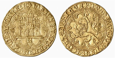 Henry IV, 1454-1474. Castellano, Burgos. From Künker 117 (2006), 5570.
