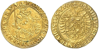 Charles V, 1506-1555. Real d'oro, Antwerp. From Künker 221 (2012), 8004.