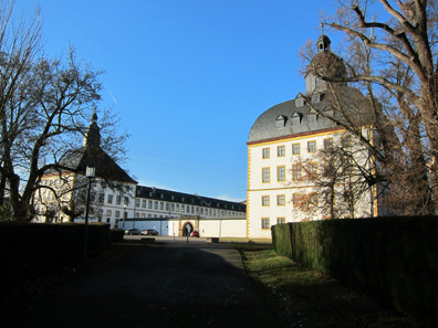 Schloss Friedenstein - seen from south. Photo: KW.