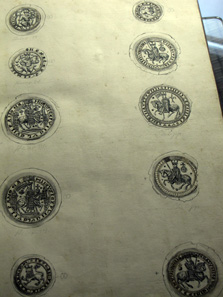 Brakteats from the Gotha Collection. Photo: KW.