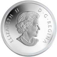 One of the awarded sets comprises this silver baby gift coin.