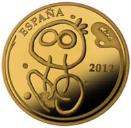 Spanien / 400 Euros / 999 gold / 27 g / 38 mm / Mintage: 3,000.