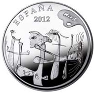 Spanien / 50 Euros / 925 silver / 168.75 g / 73 mm / Mintage: 5,000.