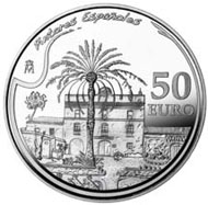 Spanien / 50 Euros / 925 silver / 168.75 g / 73 mm / Mintage: 5,000.
