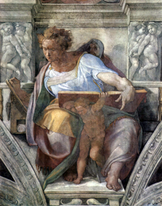 The prophet Daniel in the Sistine Chapel, 1508-1512. Source: The York Project / Wikipedia.