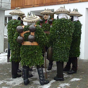 Silvesterkläuse in Urnäsch 1 (Kanton Appenzell, Schweiz). Photo: Nofnof / http://creativecommons.org/licenses/by/3.0/deed.de.
