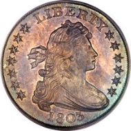5723: 1803 $1 PR66 PCGS. B-7, BB-303, High R.7. Realized: $851,875.