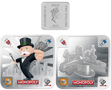 Niue Islands / 2013 / NZ$2 / 999 silver / 35 x 35mm / Mintage: 5,000 / 2 coin set
