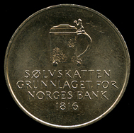 5-kroner coin 1991. Photo: www.skanfil.no.
