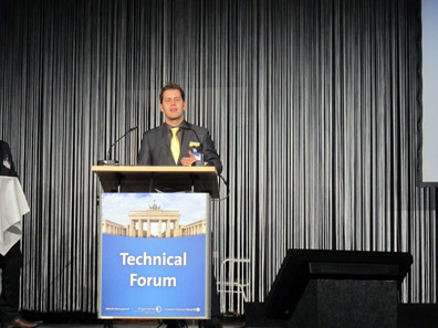 Robert Newman, Delcam. Photo: BS.