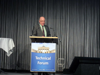 Dr Thomas Gräbener, Gräbener Pressensysteme. Photo: BS.