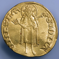 Gold florin from the Willanzheim hoard. © Staatliche Münzsammlung München, Nicolai Kästner.