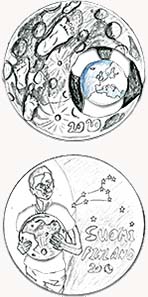 Two examples for the coins you can vote for.