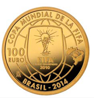 Spain / 100 euros / .999 gold / 23mm / 6.75g / Mintage: 4,000.